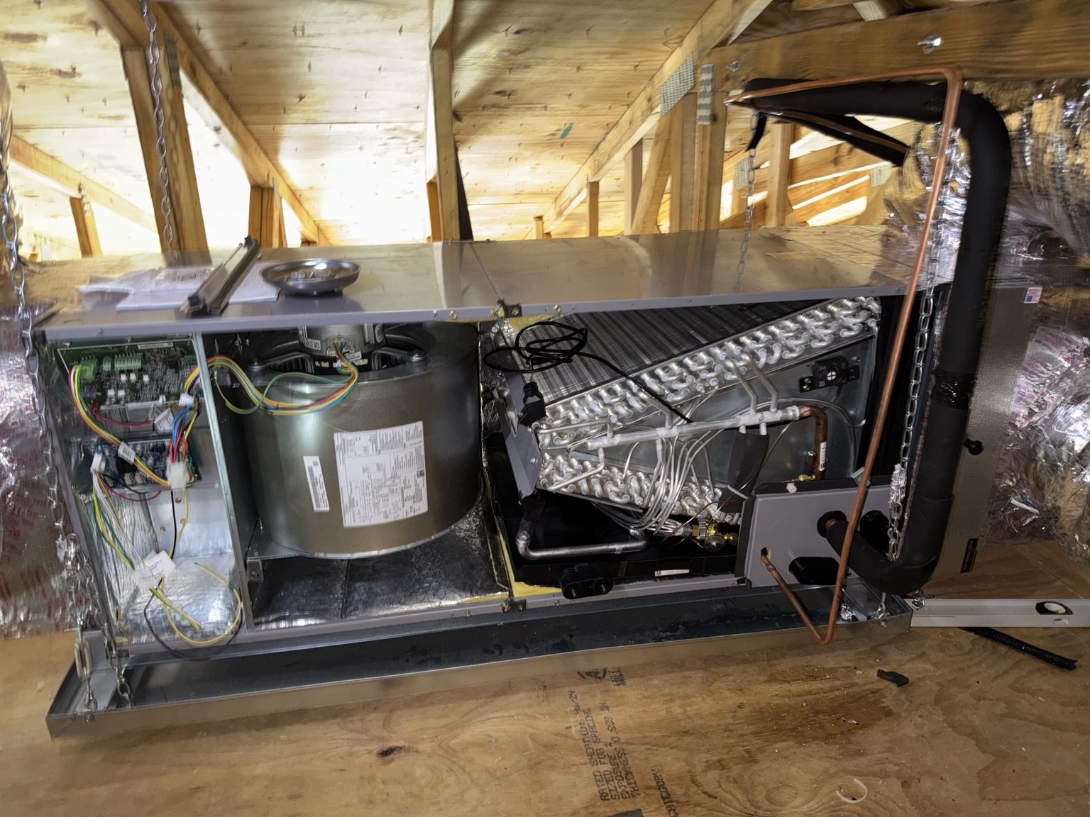 HVAC ductwork installation