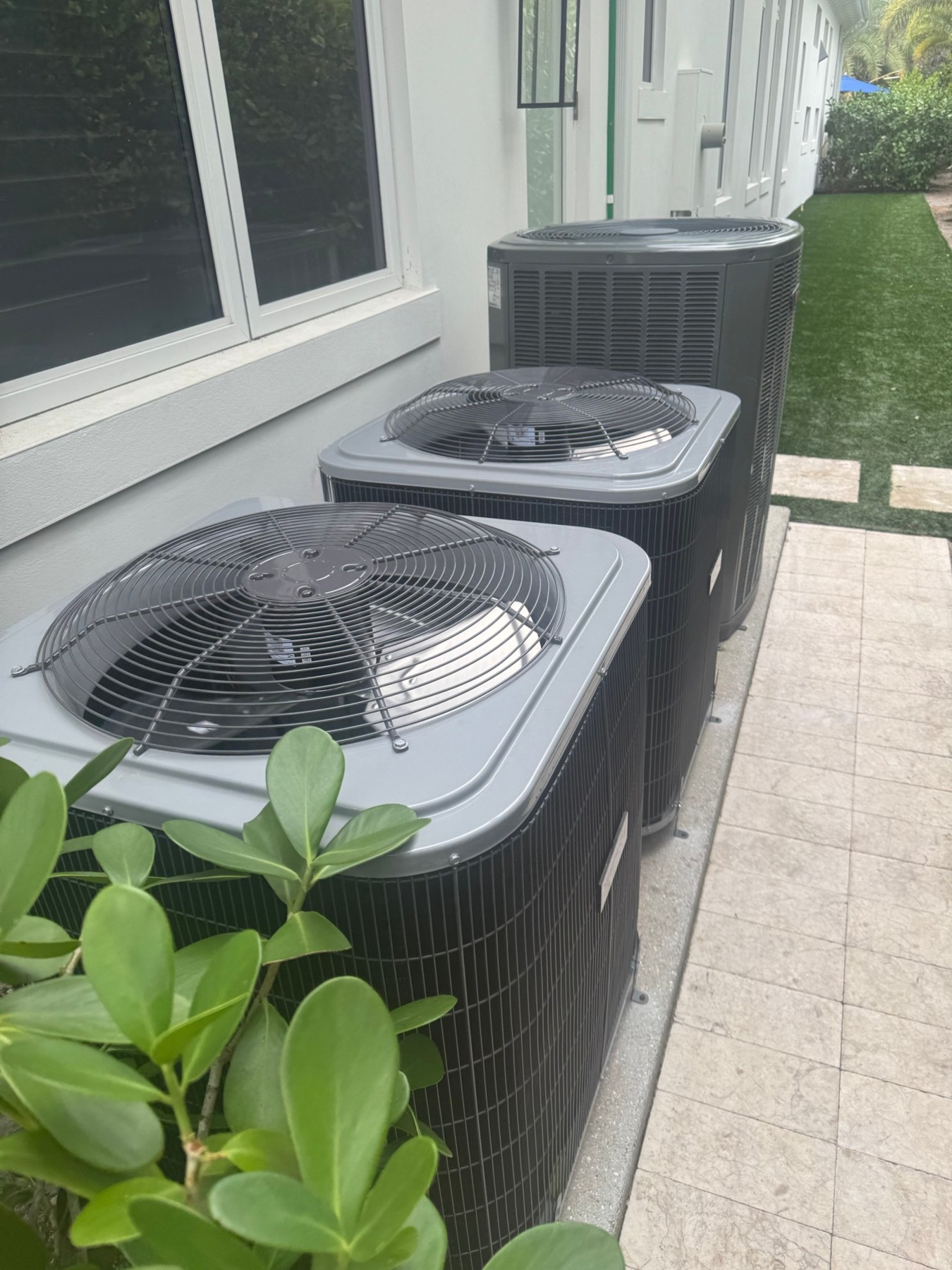 Multiple condenser installation by Heat Busters